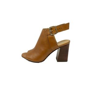 BAGATT Leather Slingback Sandals, Brown, Size: 6